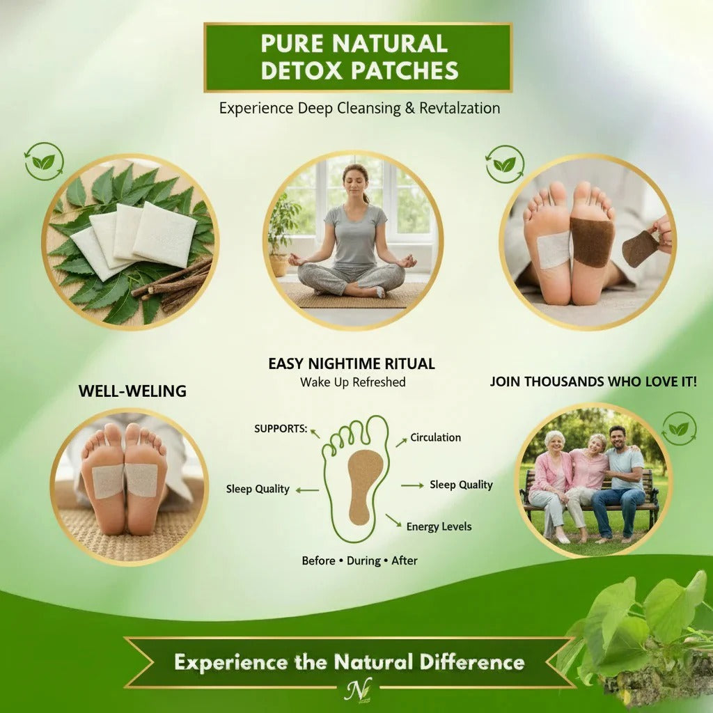 🌿 Ginger Herbal Foot Patch