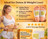 Bee Venom Body Drainage Shaping Foot Pads | Natural Lymphatic Detox & Slimming Patches (Pack of 2)