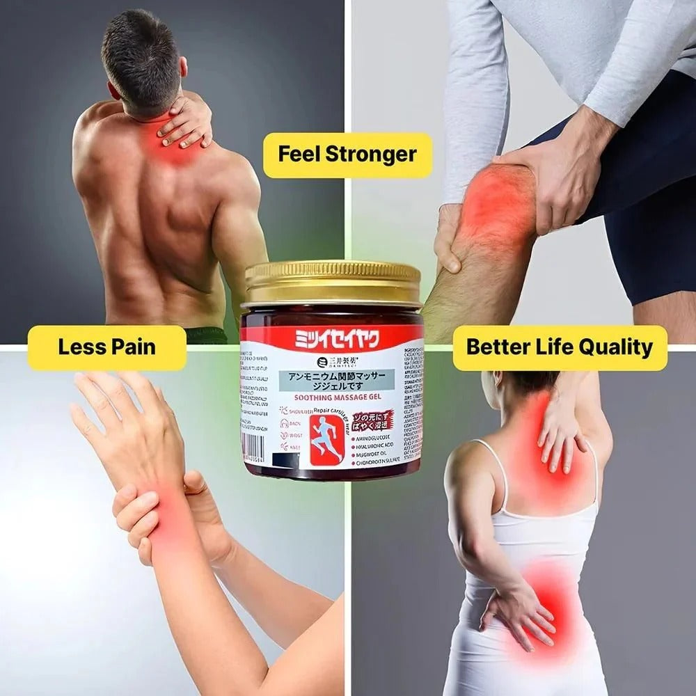 Japanese Herbal Massage Gel – Refresh & Relax Anytime (Buy 1 Get 1 Free)