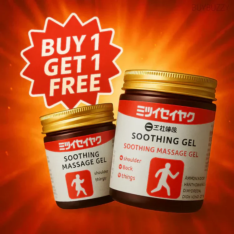 Japanese Herbal Massage Gel – Refresh & Relax Anytime (Buy 1 Get 1 Free)